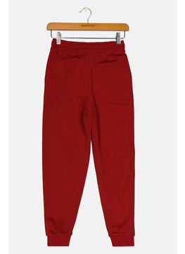 PUMA Kids Boy Brand logo Outdoor Sweatpants, Red  - Image 2
