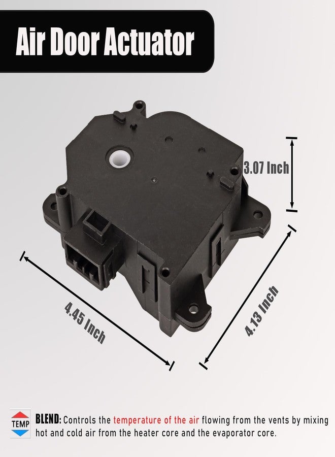 RLP مشغل باب مزج سخان نظام التدفئة والتهوية وتكييف الهواء من RLP متوافق مع سيارات فورد إيدج ولينكولن MKX موديلات 2007-2015، درجة حرارة الهواء الرئيسي الأيسر، بديل لـ 7T4Z19E616B 604-239 (مشغل درجة حرارة الهواء الرئيسي الأيسر) (RLP-604-239240). - Image 4