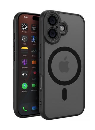 iPhone 16 Case,Magsafe Back Cover【N52 Stronger Magnets】【Shockproof Grade Protection】Anti-Fingerprints Anti-Scratch, Never Yellowing Slim Magnetic iPhone 16 Cover 6.1 inch Black - pzsku/ZE0BD5E7A89E2DA306E41Z/45/_/1740451107/40f1fae9-f684-4858-9d90-10297c23df6b