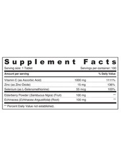 SUNSHINE NUTRITION صن شاين إن معزز المناعة 100 قرص: 08394  - Image 2