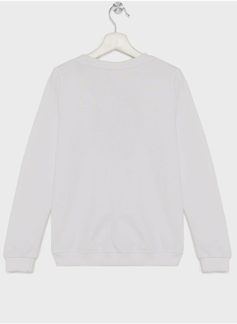 Pinata - Girls Text Printed Sweatshirt - Image 1
