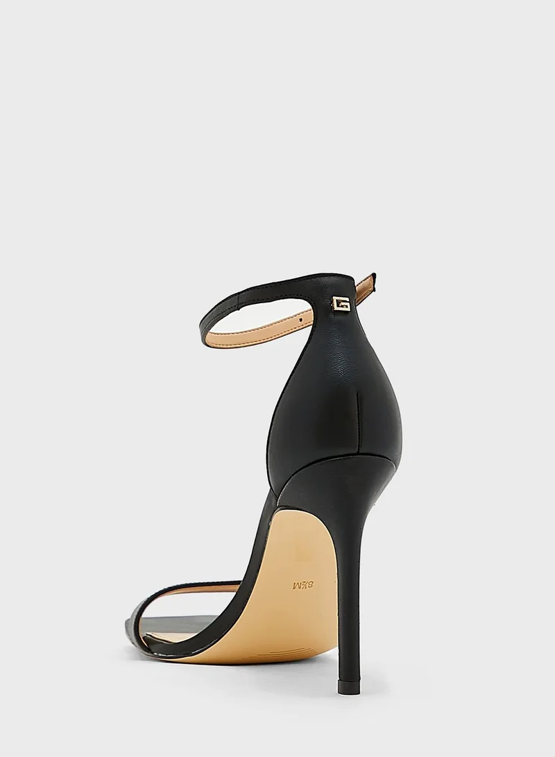 GUESS Ankle Strap High Heel Sandals