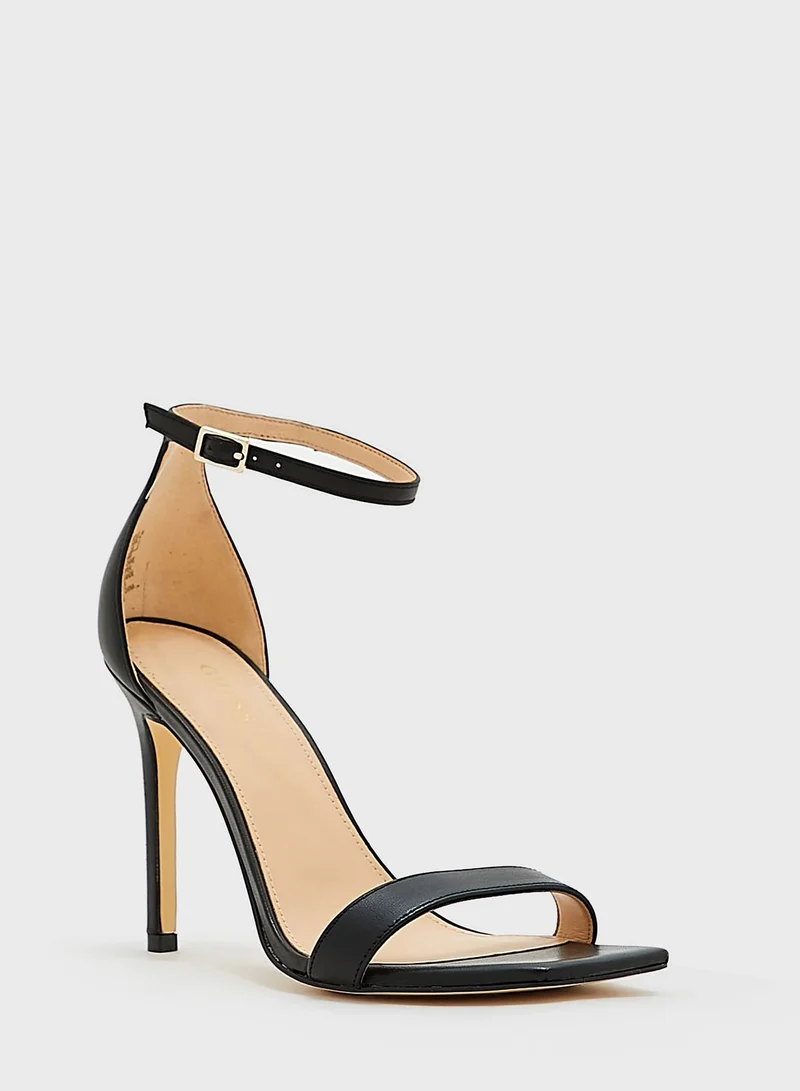 GUESS Ankle Strap High Heel Sandals