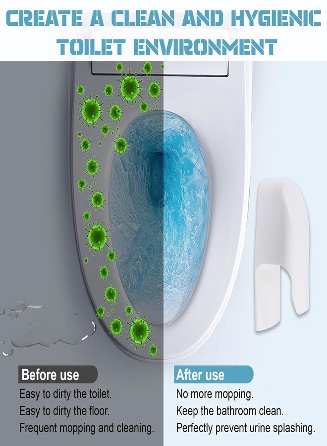 AFZZ Portable Toilet Splash Guard for Directs Urine Home Care Disability Elevated and Boys Potty Training, Diversion Pee Guard Prevents Kids & Adult Men from Peeing Splash, Upgrad Fits Most Toilet Seats - Image 5