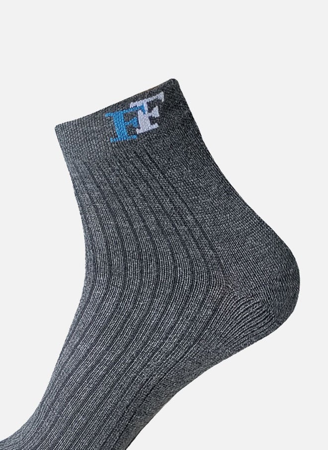 FIMS جوارب فIMS القطنية للرجال بطول الكاحل - Image 5