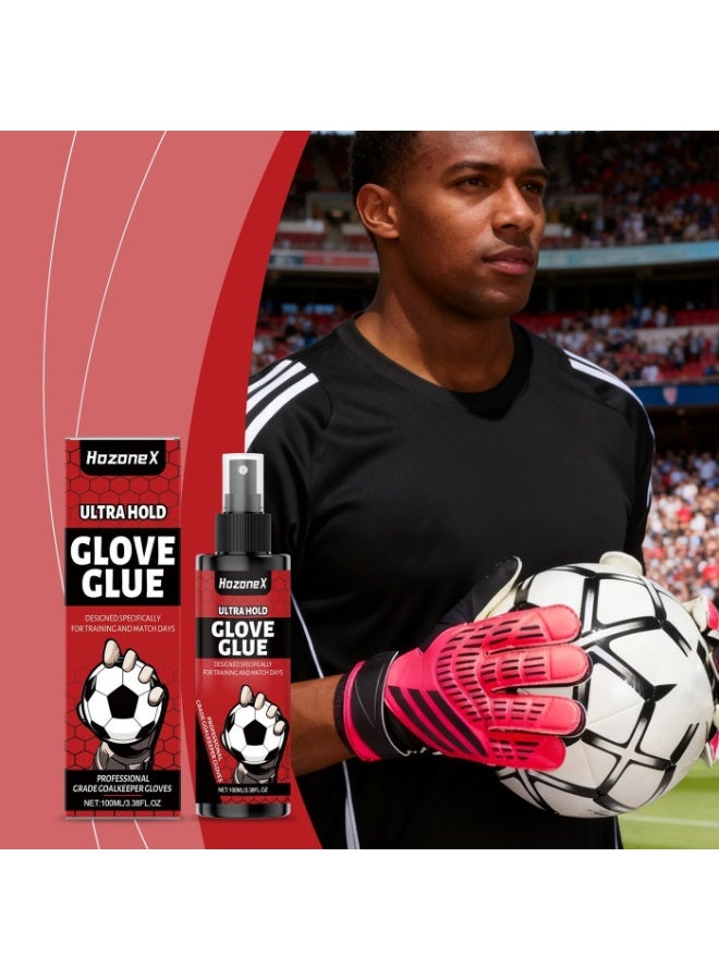 هوزونكس 100ml Glove Glue, Soccer Glove Glue for Wet  Dry Conditions, Restores Grip on Goalkeeper Gloves, Boosts Performance, Extends Glove Life - Image 1
