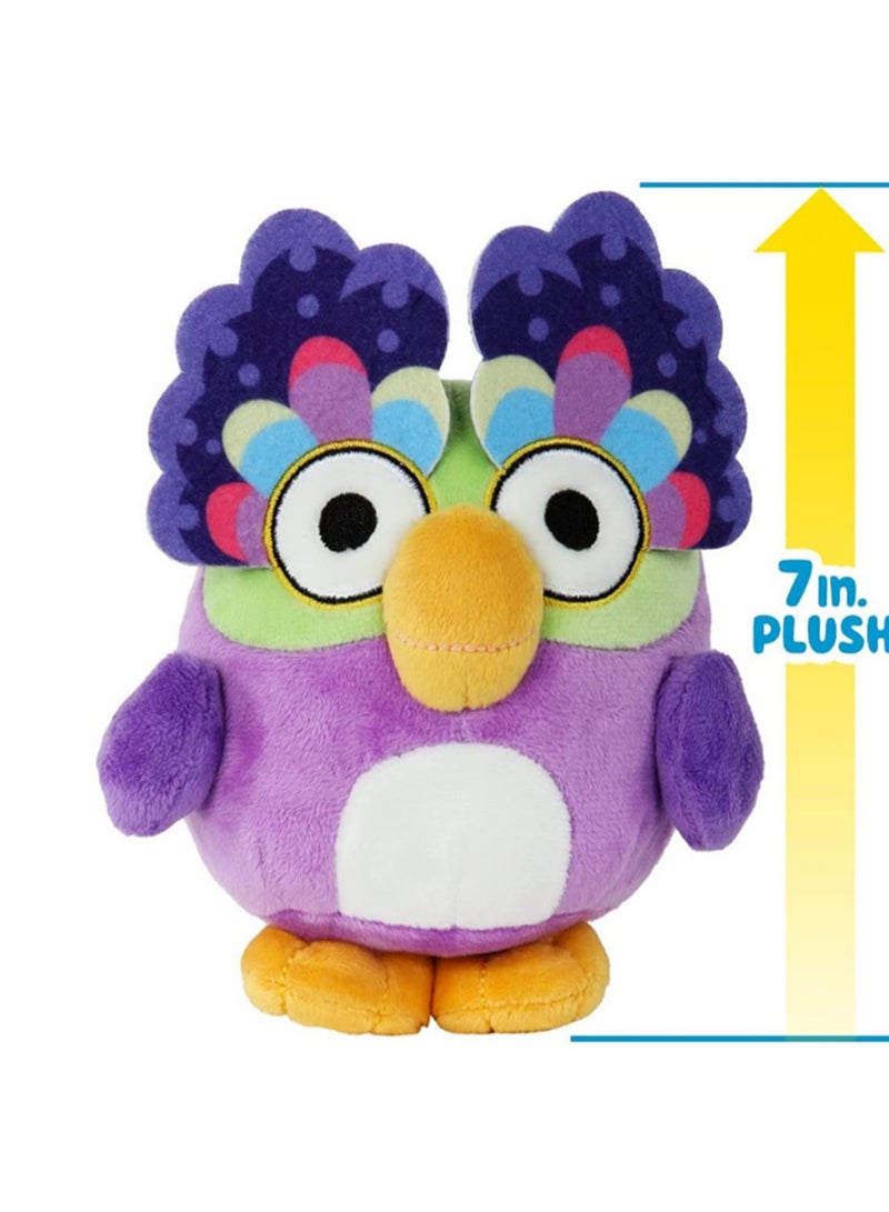 Bluey Dog Friend Chattermax Owl Plush Toy Doll Cartoon Anime Claw Machine Doll - Image 2