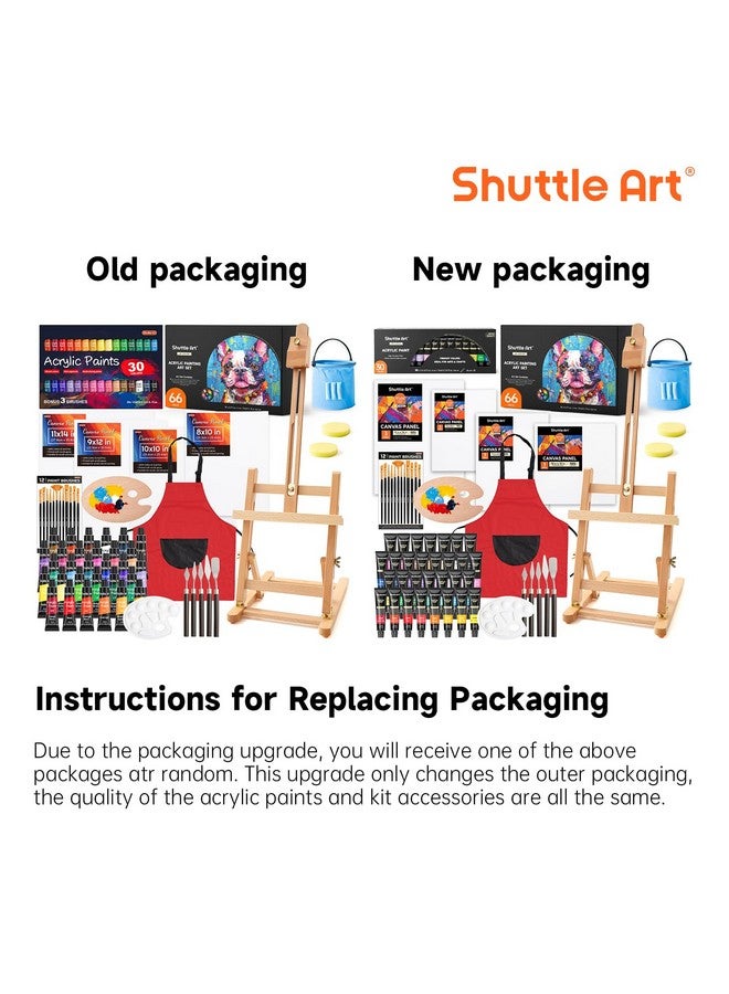 Shuttle Art 66 Pack Acrylic Painting Set - Image 2