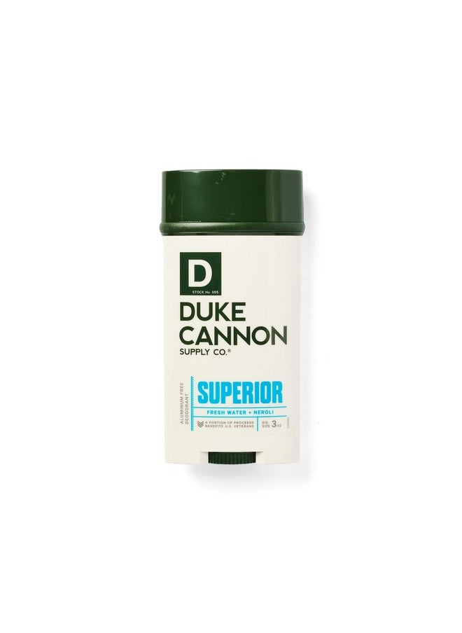 Duke Cannon Supply Co. Aluminum-Free Deodorant For Men 3 Oz. Superior, 2 Pack - Unique Masculine Scent, Odor Control & Soothe Skin  - Image 3