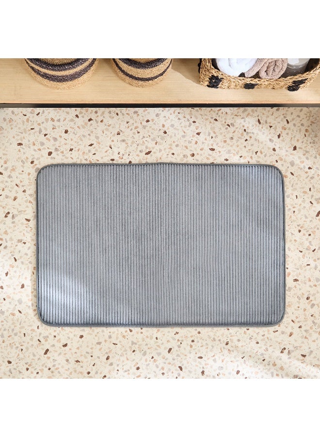 Home Box Luxot 2-Piece Memory Foam Bathmat Set 90  x 60 cm - Image 2