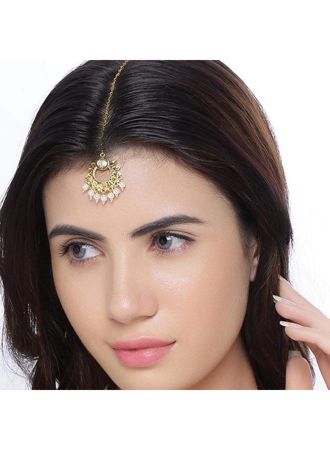 Voylla Manmayi Floral Maang Tika - Image 3