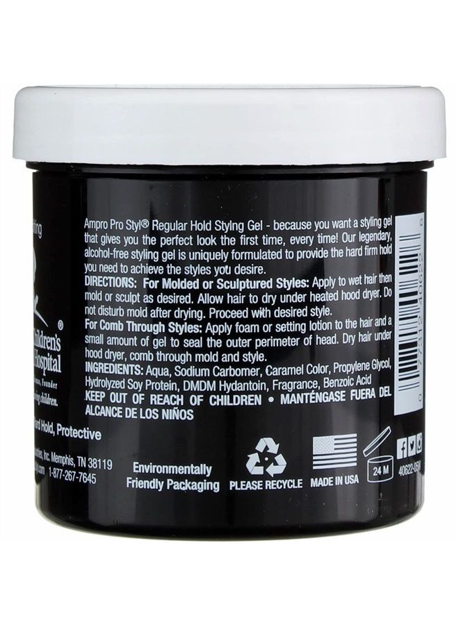 Ampro Styling Gel Extra Hold 6 oz. (3-Pack) - Image 3
