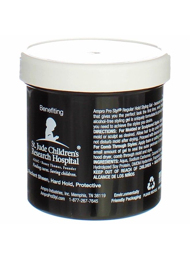 Ampro Styling Gel Extra Hold 6 oz. (3-Pack) - Image 4