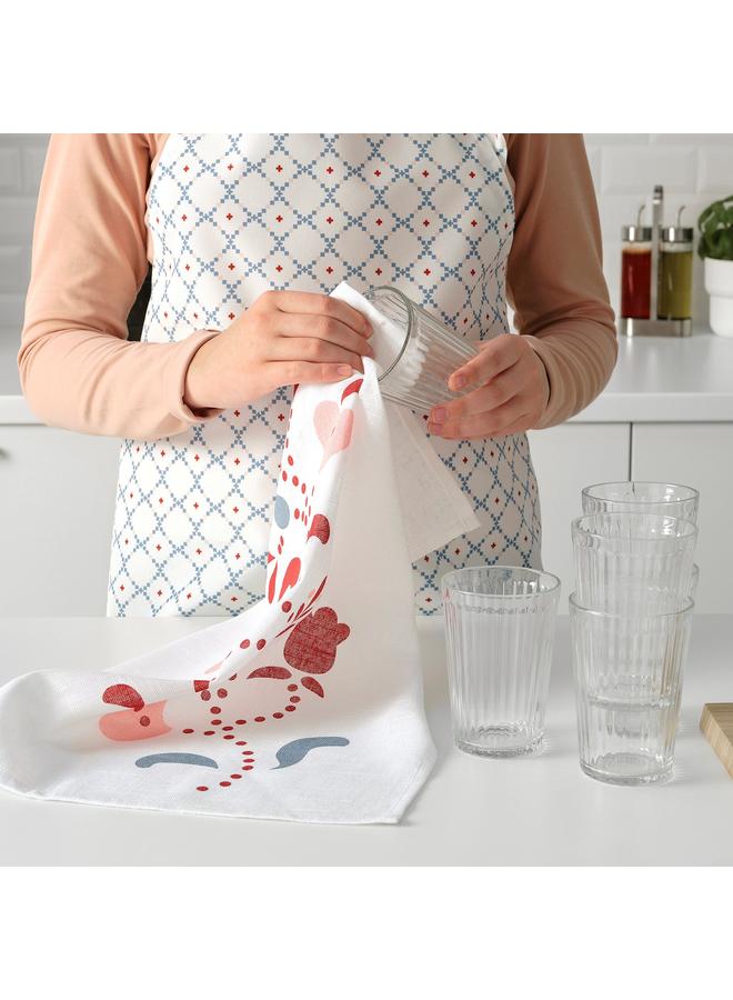 erorex Tea towel, floral pattern, 45x55 cm - Image 3