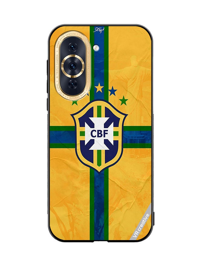VR CREATIVE Protective Case Cover For Huawei Nova 10 Cbf Brazil Design Multicolour - Image 1