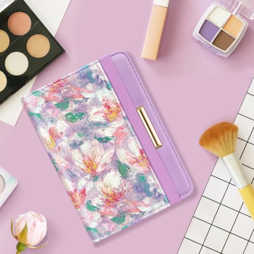 Coco Rossi Passport Holder Cover,Traveling Passport Case Cute Passport Wallet for Women,Spring Garden - Image 5