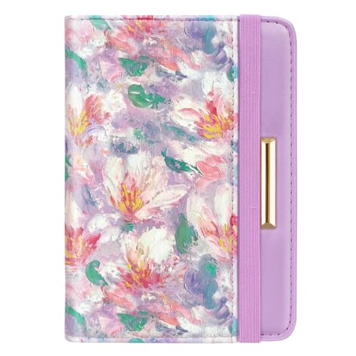 Coco Rossi Passport Holder Cover,Traveling Passport Case Cute Passport Wallet for Women,Spring Garden - Image 1