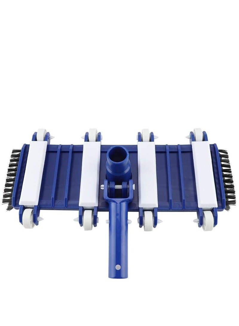 ماى سوق :رأس مكنسة لحمام السباحة، قطعة واحدة، مزود بصمام تنفيس هواء و8 عجلات. - Image 1