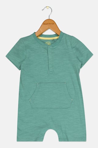 Toddlers Boy Solid Short Sleeves Romper, Green - pzsku/ZE0BEAC781F05D4061A2FZ/45/1746230929/98289aa2-cb92-47c9-af89-403895b58f7d