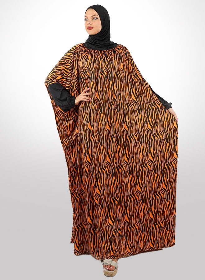 زمرد ثوب صلاة چيرسيه كويتي- عملي مع غطاء الرأس  - Image 1