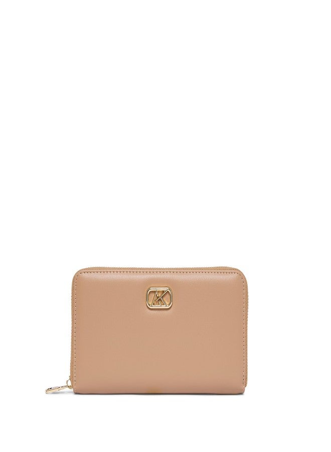 Akiki London Women's Amesbury 20 Zip Around Wallet|8 card slots|Premium Vegan Leather|Compact yet Spacious|Handy Section for Coins and Cash|Everyday Ladies Wallet - Image 1