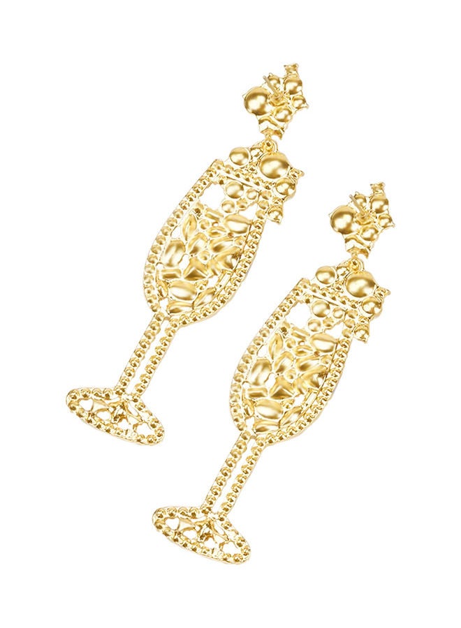 AIWANTO Glass Rhinestone Earrings - Image 3