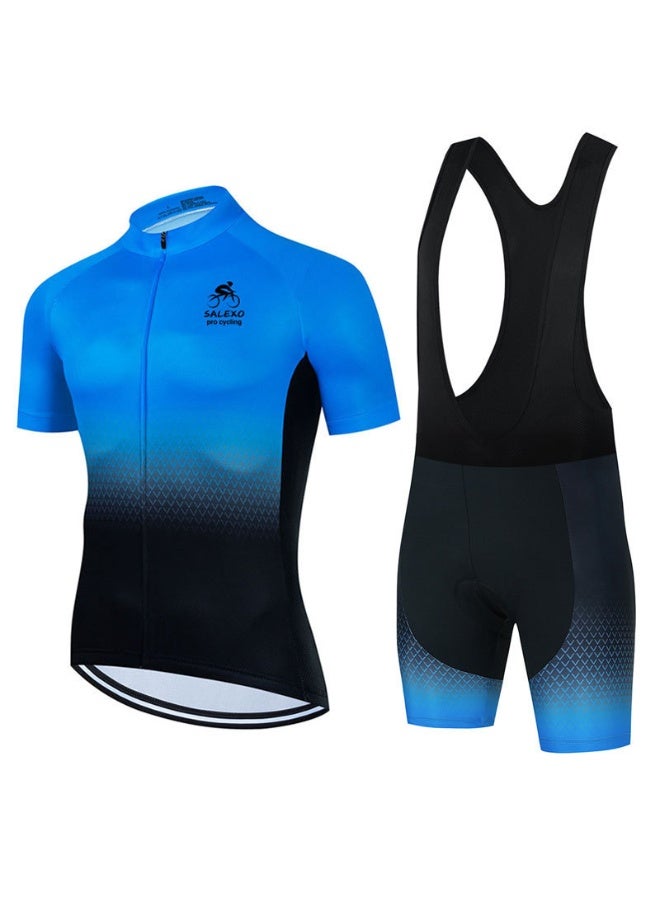KUYING New Men's And Women's Summer Cycling Suit Set  - Image 1