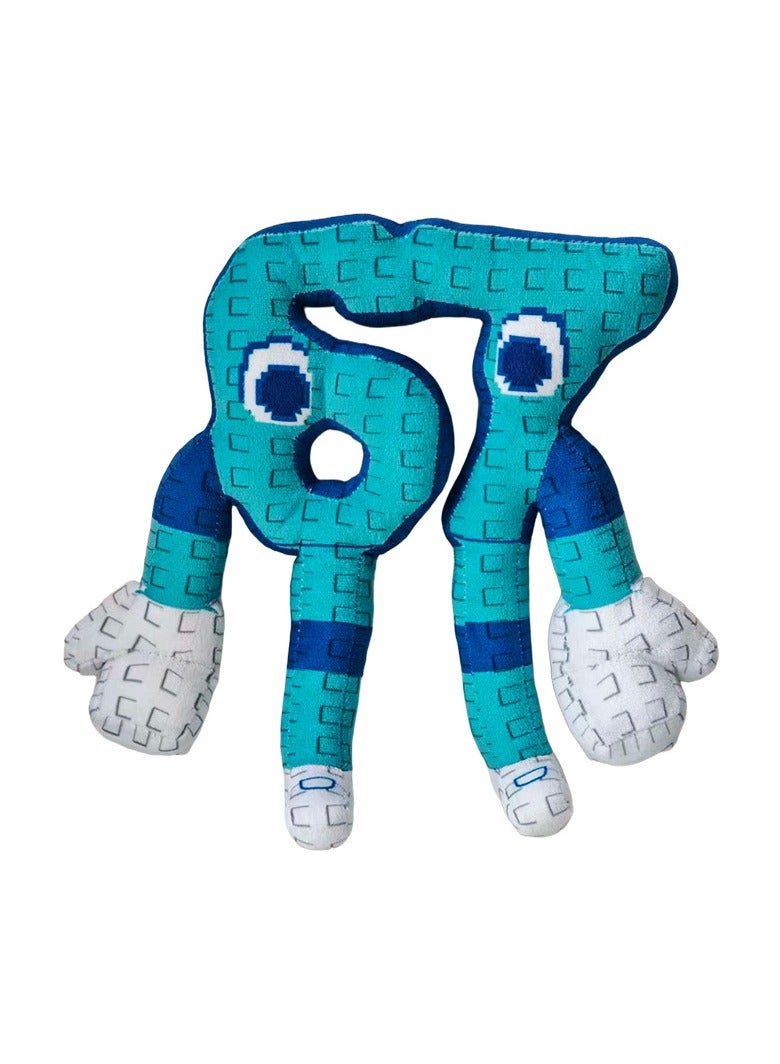 Steal a  No. 67 Blue Plush Toy 25cm Plush Toy Gaming Merchandise Collectible Soft and Cute Doll Gift for Adults and Children - Image 1