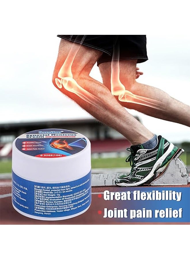 Sumifun Meniscys Pain Relief Ointment，Synovial Meniscus Cream, Pain Relief Ointment，HeelAid Plantar Fasciitis Brush-On Heel Pain Relief，Support Joint Health, Encourage Joint Strength and Density - Image 3