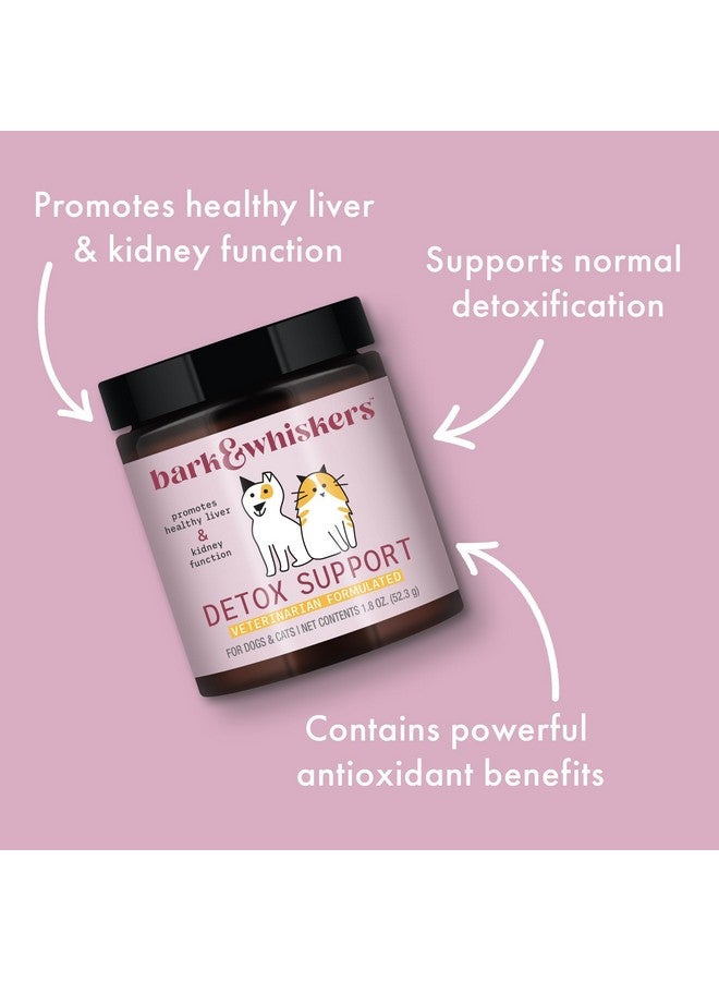 Dr. Mercola Bark & Whiskers Detox Support for Dogs & Cats, 1.8 Oz. (52.3 g), Promotes Healthy Liver & Kidney Function, Veterinarian Formulated, Non-GMO, Dr. Mercola - Image 5