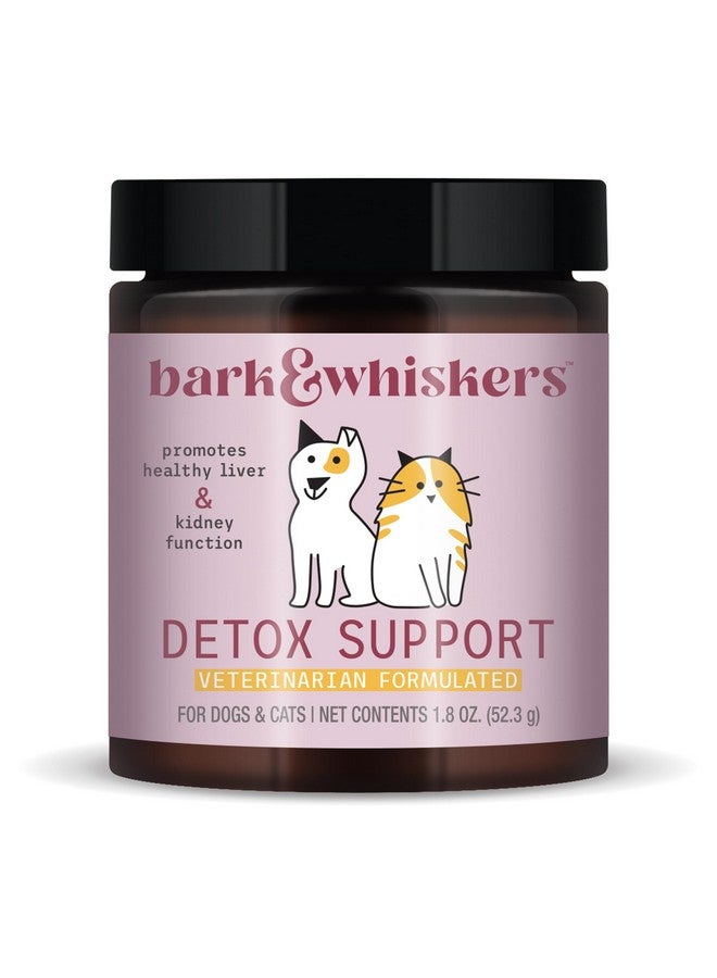 Dr. Mercola Bark & Whiskers Detox Support for Dogs & Cats, 1.8 Oz. (52.3 g), Promotes Healthy Liver & Kidney Function, Veterinarian Formulated, Non-GMO, Dr. Mercola - Image 1