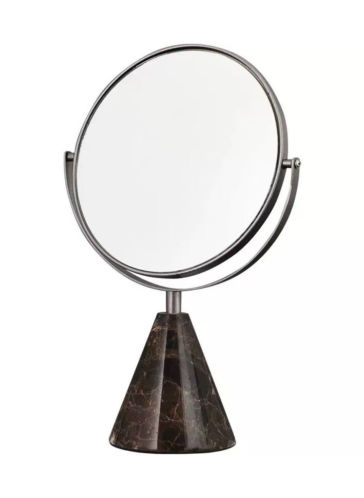 Aubree Dapple Ceramic Luxurious Double-Sided Mirror - Image 1