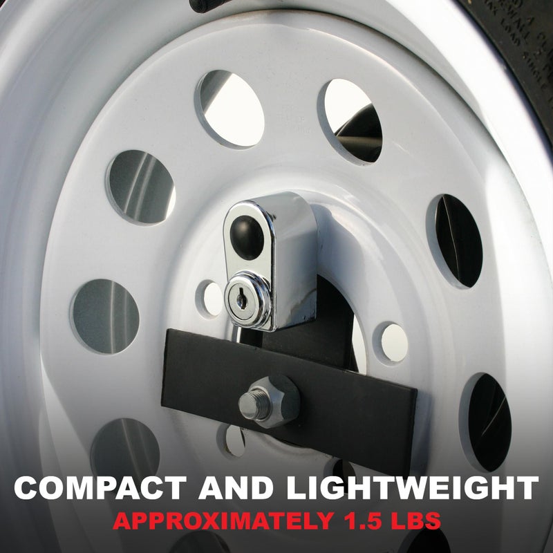 Trimax - TNL740 Spare Tire Nut Lock for Side Mount Spare Tires, Easy Install - for SUV, Trailer Tire, and More - 1 Pack - Image 4