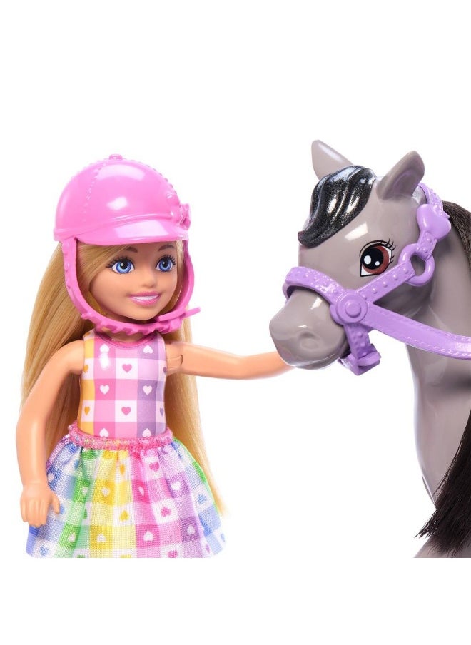 Barbie Chelsea Doll & Horse Toy Set  - Image 3