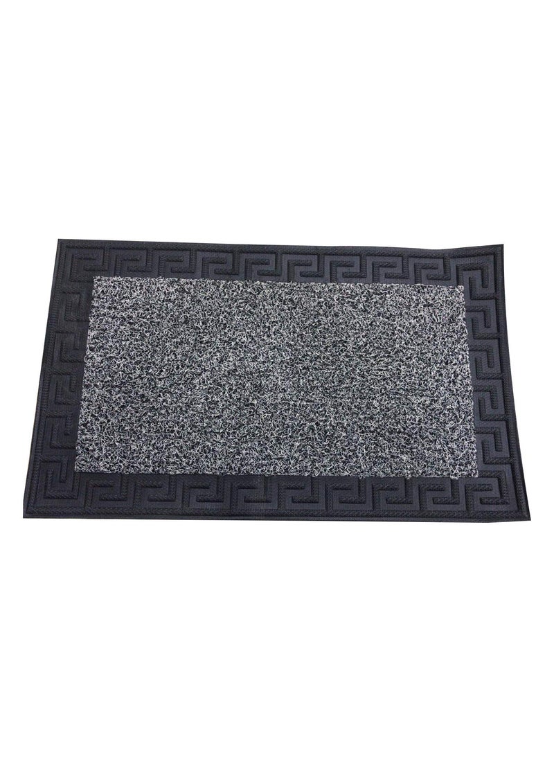 ORILEY - ORILEY Doormat (Grey, Polymer Bristles And Super Absorbent Fabric, 45x75 cm) - Image 1