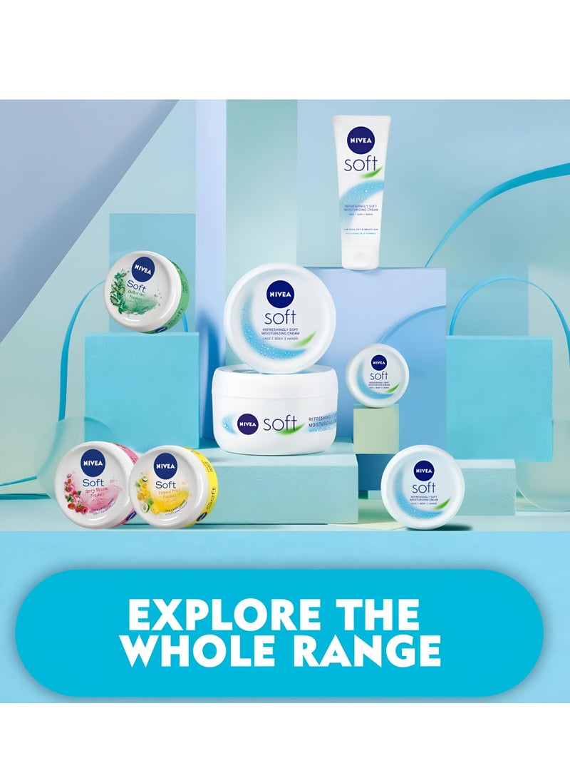 Nivea Nivea Soft ,  Fresh Moisturizing Cream 50Ml - Image 4