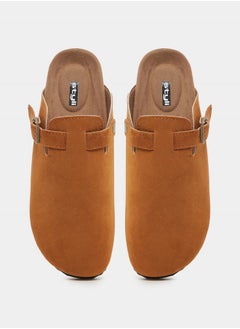 Suede Buckle Platform Sole Clogs - pzsku/ZE0BF3FB7B7FE87DBA977Z/45/1741033619/9edcd8ea-72c8-415f-a670-93c79b3d9246