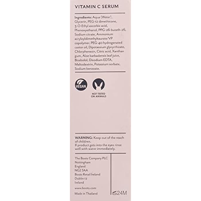 Boots Ingredients Vitamin C Serum 30 ML - Image 4