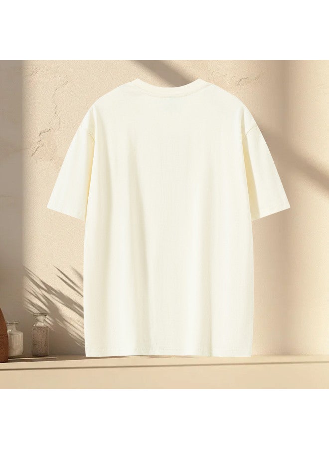 Tucano summer Round Neck Short Sleeve T-shirt - Comfortable Casual Breathable Couple's Cat Print Top - Image 3