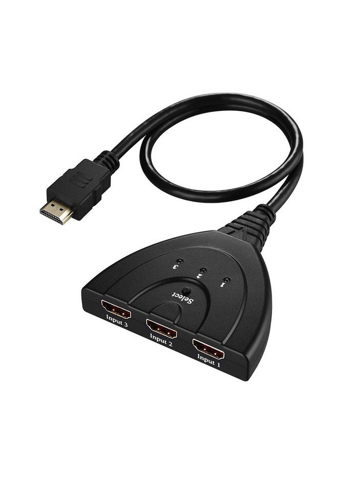 HDMI 3-Port Female To Male 3-Port HD Switcher Distributor 