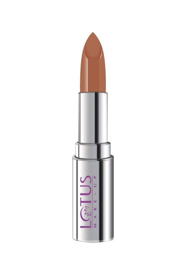 Lotus Makeup Ecostay Butter Matte Lip Color Earthy Amber, Brown, 4 g - Image 2