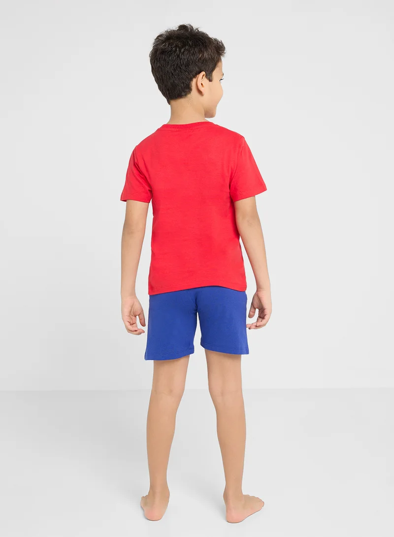 إكس بوكس LEGO NINJAGO Boys Printed Short Sleeve Pyjama set