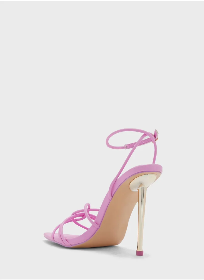 PUBLIC DESIRE Risque High Heel Sandals