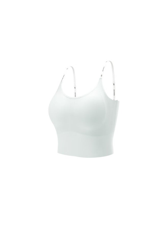 Skechers Women's Seamless Wireless Short Camisole Bra, Push-up One-piece Sports Vest, Wearable As Outerwear, No Need For Bra - Image 2