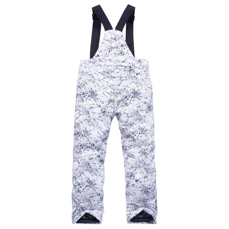 Kids Snow Pants XL: Waterproof Windproof Warm - Adjustable Trouser Foot Removable Suspenders for Outdoor Winter Activities - Image 2