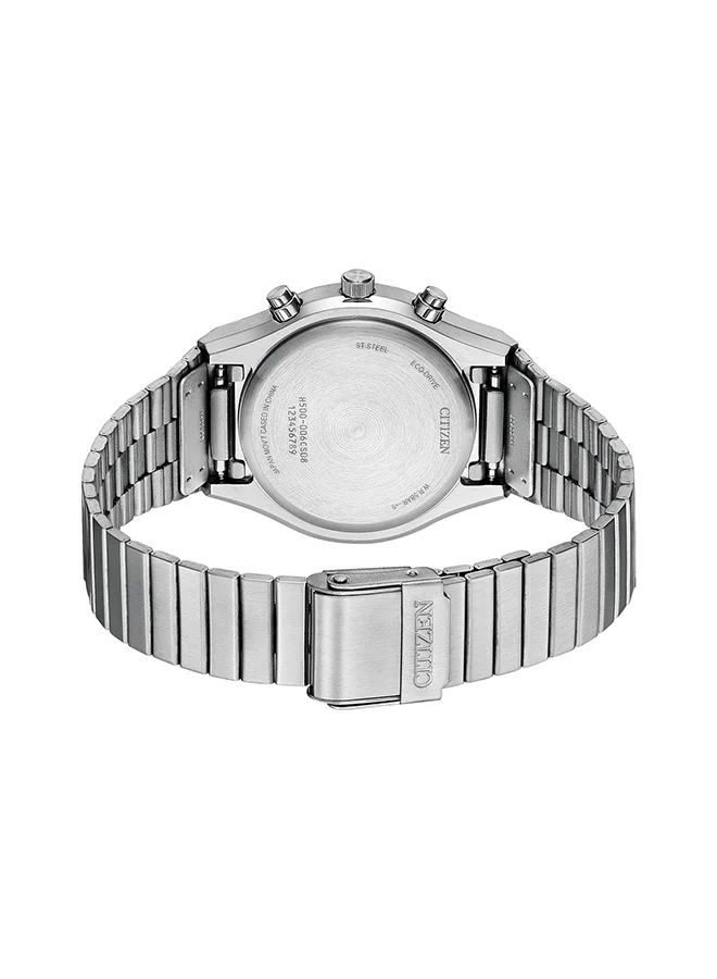 CITIZEN Stainless Steel Analog Watch AT2541-54A - 38 mm