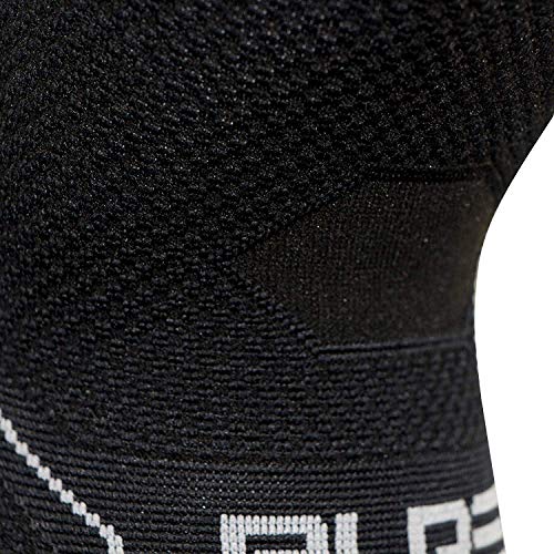 Pure Compression Compression Knee Support Sleeve - Relieve Knee Pain, Recovery Sleeve for Men and Women - Great for Running, Weight Lifting, Sports (Small, Black) - Image 5