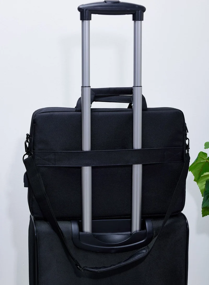 Seventy Five Casual Laptop Bag With Usb Port