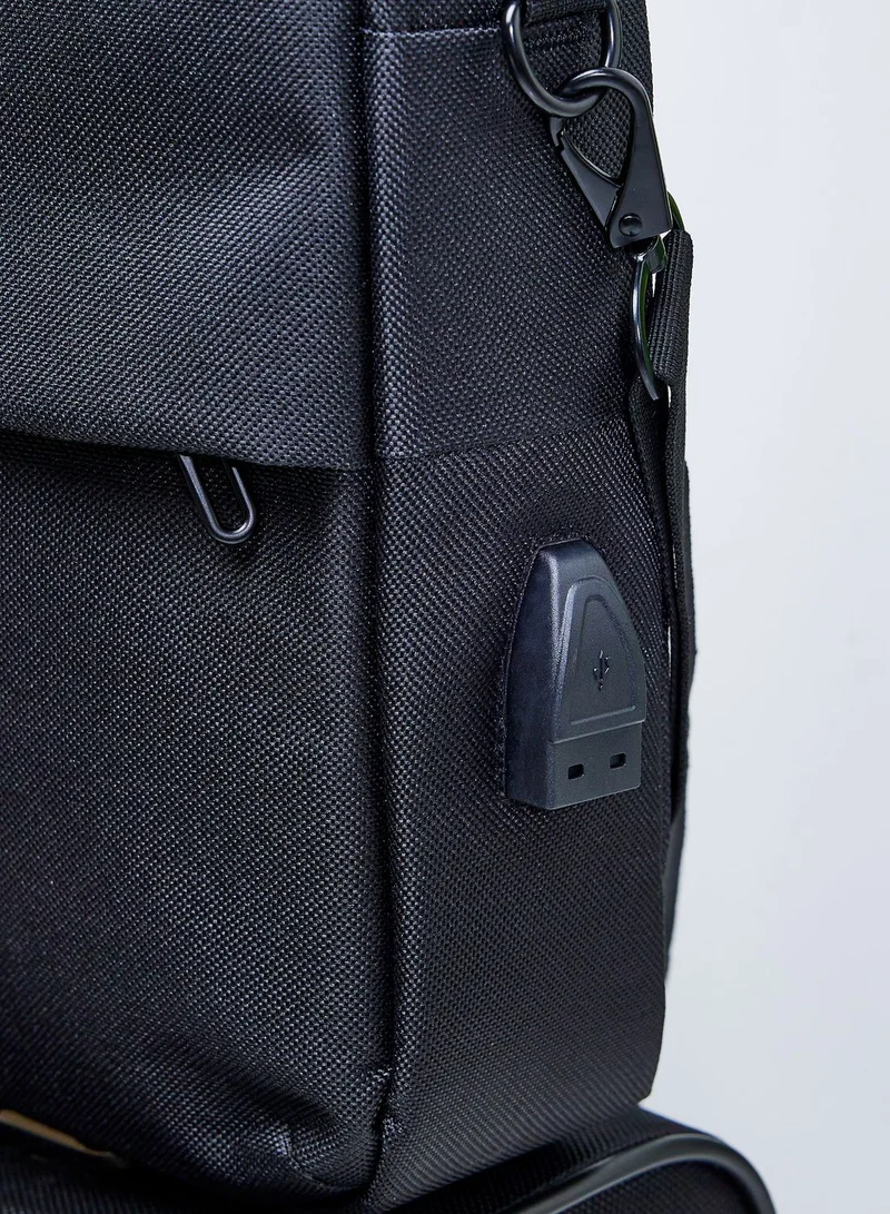 Seventy Five Casual Laptop Bag With Usb Port