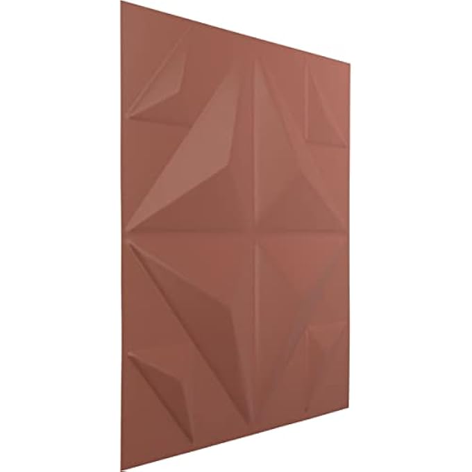 19 5/8"W X 19 5/8"H CRYSTAL ENDURAWALL DECORATIVE 3D WALL PANEL, CHAMPAGNE PINK (COVERS 2.67 SQ. FT. - Image 2